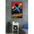 thumbnail image 2 of Star Wars: Saga - Vader Rebel Wall Poster, 22.375" x 34", Framed, 2 of 2