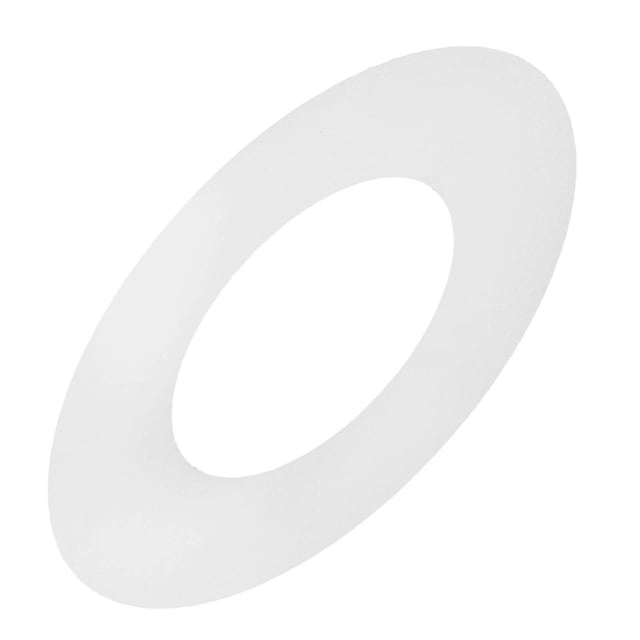 Expandable Light Trim Ring for Lighting Fixture White Iron Material