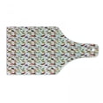thumbnail image 1 of Cinco de Mayo Cutting Board, Continuous Mexican Themed Culture Elements Pattern, Decorative Tempered Glass Cutting and Serving Board, in 3 Sizes, by Ambesonne, 1 of 2