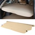 thumbnail image 4 of IKON MOTORSPORTS Cargo Cover Compatible with 2012-2016 Honda CRV, Factory Style Beige Luggage Carrier Rear Trunk Security Cover, 2013 2014 2015, 4 of 4