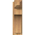 thumbnail image 2 of Ekena Millwork 8"W x 20"D x 28"H Westlake Rough Sawn Craftsman Outlooker, Western Red Cedar, 2 of 4