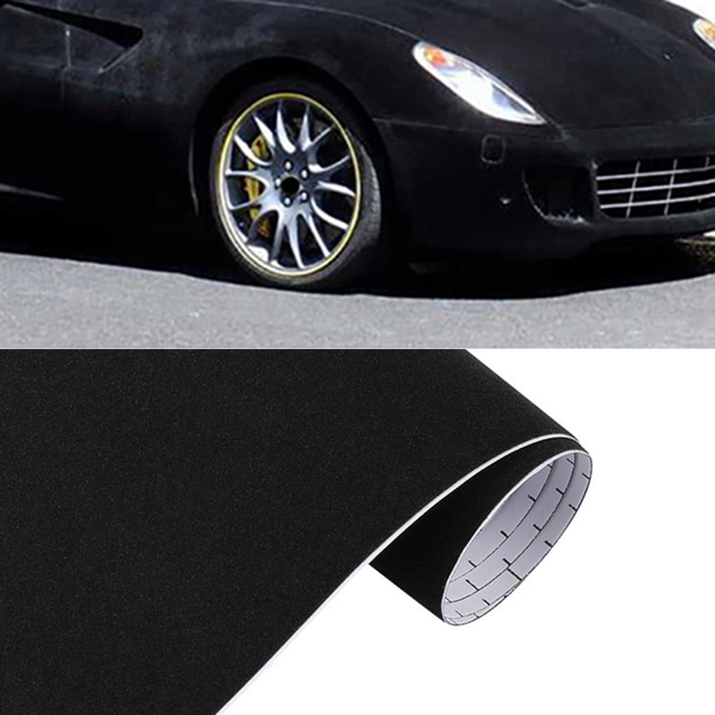 Jetcar Car Body Sticker Films PVC Film Wrap Foil Car Wrap Decal Decoration  Automotive Accessory, Black