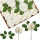 thumbnail image 1 of Rosas artificiales de espuma InnoGear, color blanco marfil, 50 unidades, 1 of 8