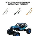 thumbnail image 2 of mmirethe RCGOFOLLOW Biellette de Direction Pièce de Voiture RC Biellette de Direction Renforcée pour 1/10 ZP1001 ZP1002 ZP1003 ZP1004 Crawler Doré, 2 of 6