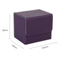 thumbnail image 4 of Card Box Side-Loading Card Box Deck Case for Yugioh Card Binder Holder 100+,Purple, 4 of 7