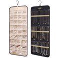 thumbnail image 1 of Organizador colgante para joyas en rollo BAGSMART Black, 1 of 6
