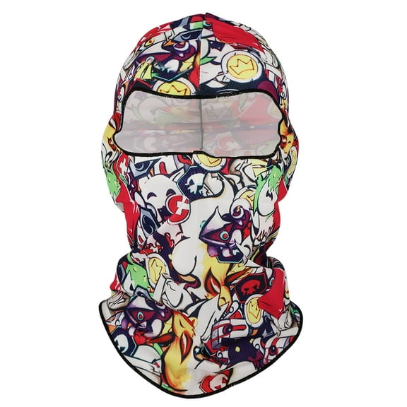 TSV Mask Balaclava Face Mask, UV Protection Dustproof Windproof Face Cover for Skiing Running Hiking