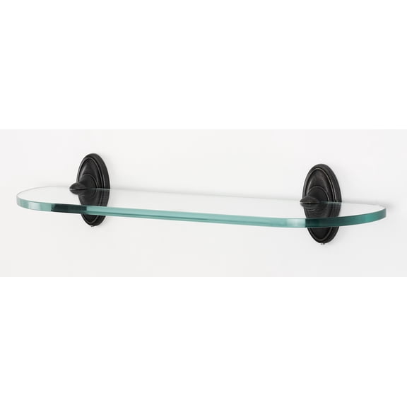Classic Traditional 18" x 1.75" Bathroom Shelf, Barcelona