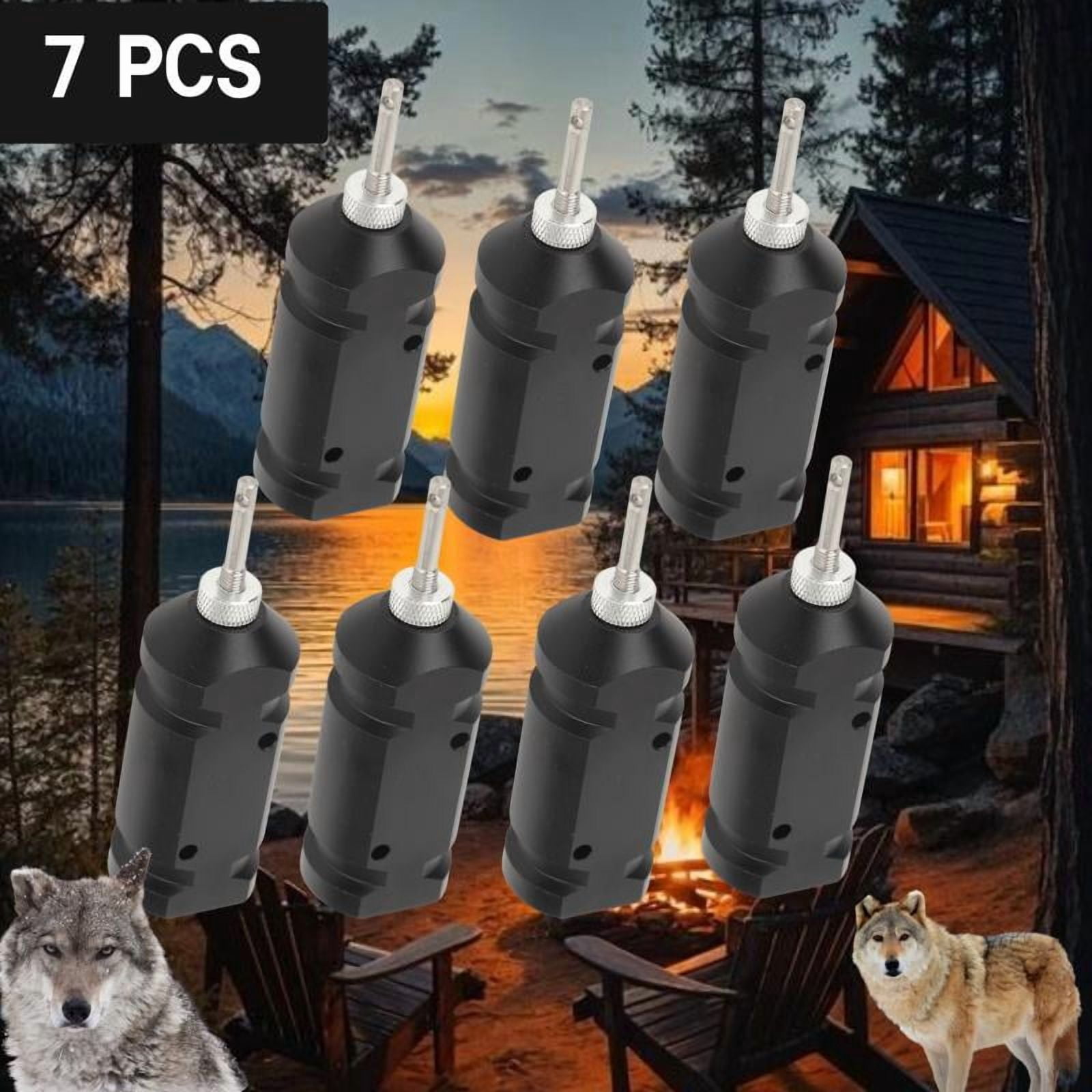 7pcs Camp Perimeter Tripwire Alarm - Property Safety Device with Anti-Intrusion Alerts for Outdoor Camping Security