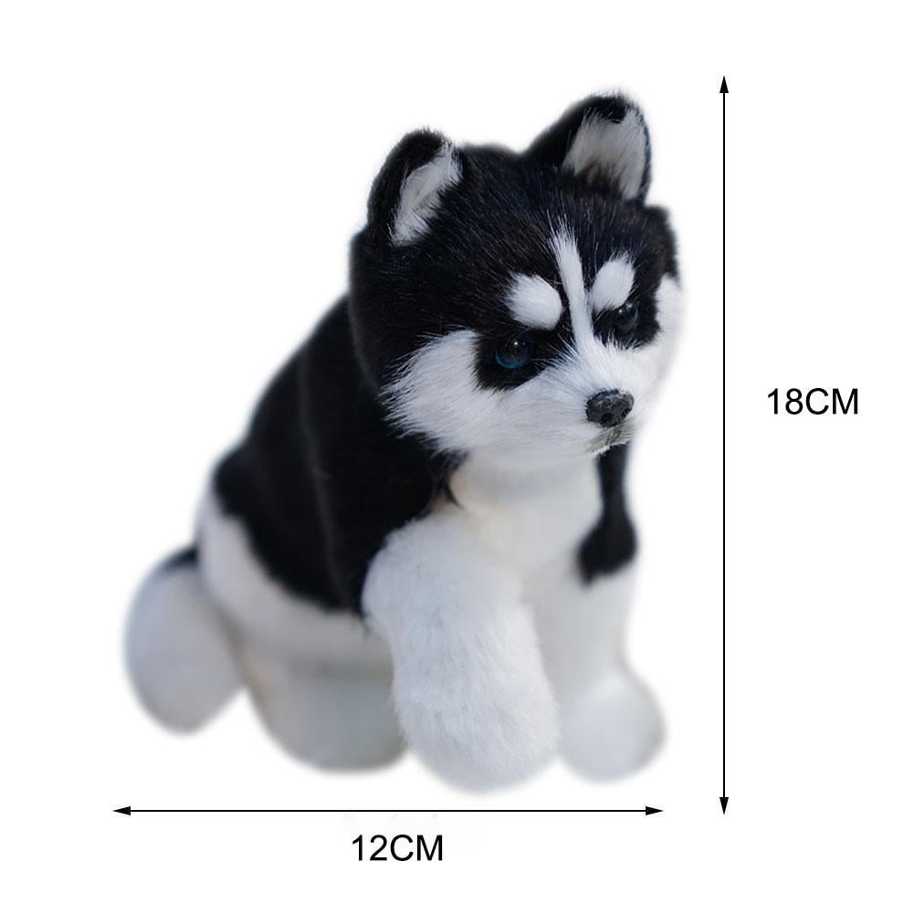 Realistic Husky Plush Stuffed Pet Dog Simulation Toy To Stuffed Dog 2024 UKSELLE T1J7