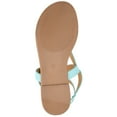 thumbnail image 6 of Journee Womens Tangie Multi Strap Flat Sandals, 6 of 9
