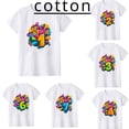 thumbnail image 2 of Camiseta de algodón con dibujos animados y nombre de número de cumpleaños para niño personalizada, ropa gráfica para niños con número 1, 2, 3, 4, 5, 6, 7, 8 y 9, 2 of 5