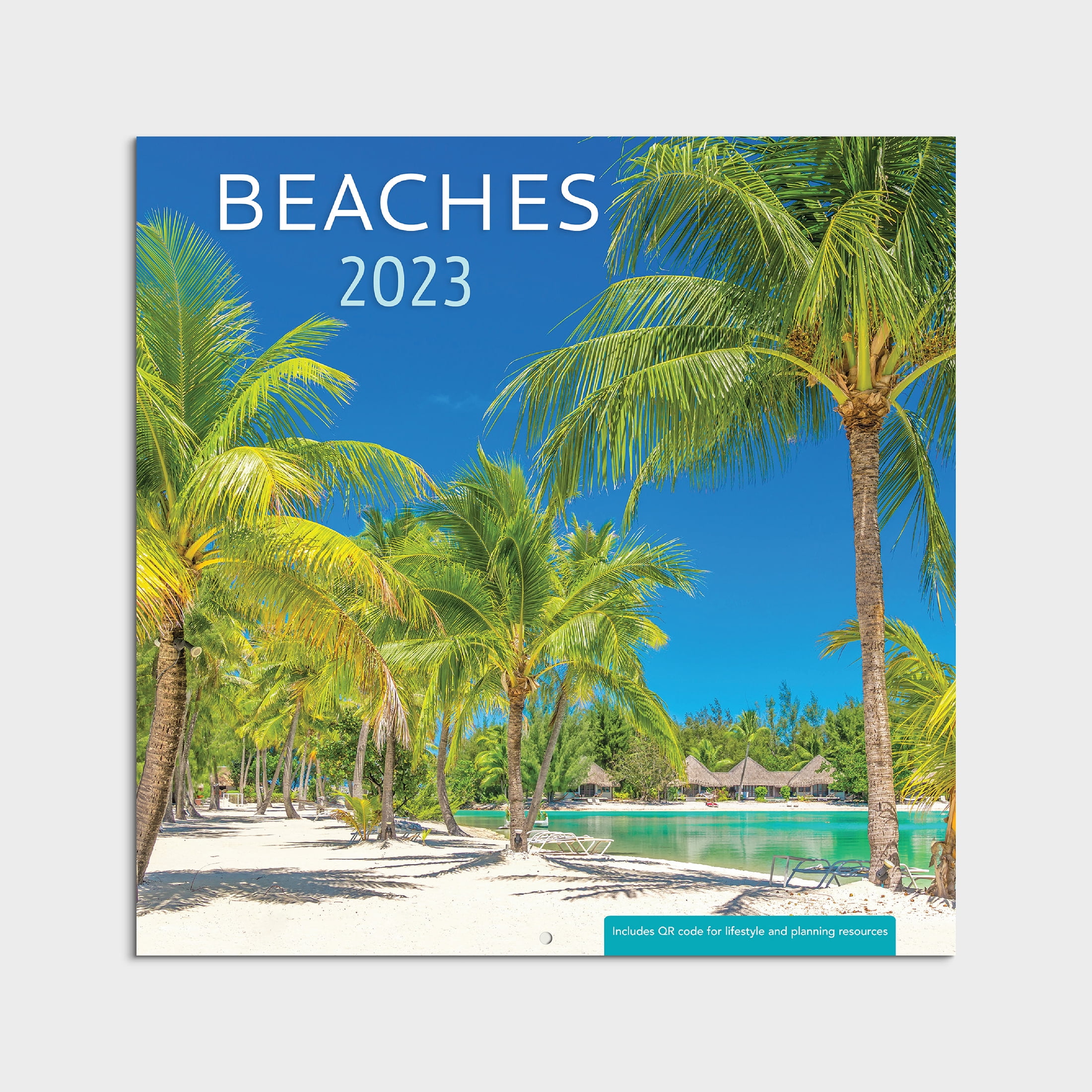 2023-12 Month Calendar-Beaches 12x12 Hanging Wall Calendar by DaySpring
