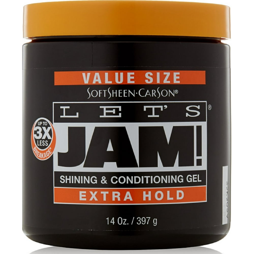 4 Pack Lets Jam! Shining & Conditioning Gel Extra Hold, 14 oz