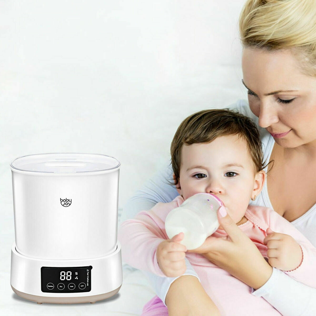 Multifunctional Baby Bottle Electric Steam Sterilizer Dryer Machine LED