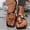 Black, variant on YOUYEDIAN Orthopedic Sandals for Women Slip on Non Slip Arch Support Flat Wedge Sandals Wide Width Sneakers 2026 Beach Vacation Foam Shoes (Gold)
