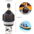 thumbnail image 1 of Adaptador Sup Bomba de aire convencional Adaptador Sup para compresor Convertidor de bomba de aire para canoa Kayak Paddle Board Inflable Barco Adaptador de válvula estándar Negro, LingWen 9024715580122, 1 of 1
