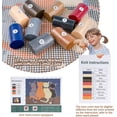 thumbnail image 4 of ly Latch Hook Rug Kits DIY Crochet Carpet Cats Patterns Pre-Printed Canvas Yarn Rug Embroidery Crafting Arts for Adults Kids Beginners, 4 of 4