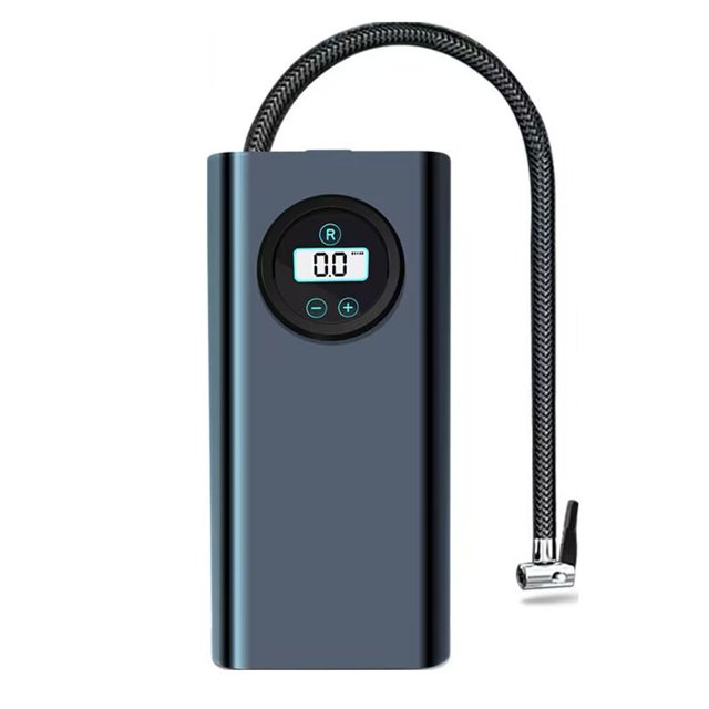 BUYISI Air Compressor Rechargeable Car Tire Inflator Lcd Display Portable Air Pump