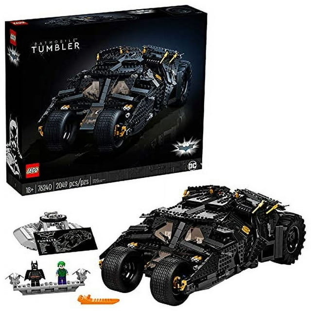 LEGO DC Batman Batmobile Tumbler 76240 Ensemble de Construction (2 049 Pcs)
