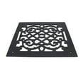 thumbnail image 3 of Renovators Supply Air Vent Cover Grille Air Grille Cast Victorian Rose Thorne Overall 14 x 16 return air grill, 3 of 9