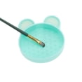 thumbnail image 4 of Unique Bargains 1 Pc Portable Makeup Sponge Brush Cleaner Green, 4 of 7