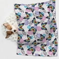 thumbnail image 6 of Naloa Bright Butterflies1 Dog Blanket, 3 Sizes Cat Blanket for Indoor Cats Large Medium Small Dog Gifts-Small, 6 of 8