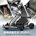 thumbnail image 4 of iYofe 48V McLaren Electric Go Kart for Adult & Teen, 750W Motor, Hydraulic Disc Brake, 4 Wheel Spring Suspension, Foldable Design, Ride on Toy for Boys Girls 14+, 4 of 10
