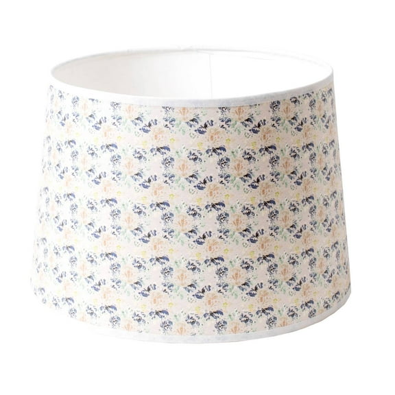 Aladdin Parchment Oil Lamp Shade, 12 inch Base Fitter. Floral Tapestry Design