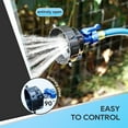 thumbnail image 2 of RVGUARD RV Sewer Hose Rinse Cap Kit, 10-Ft Gray/Black Water Hose, Rinse Cap with Water Flow Control Valve, Maximize Cleaning Area, 2 of 5