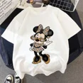 thumbnail image 3 of Camisetas de algodón para niños de Mickey Minnie Mouse, camisetas de verano para niños, camisetas de dibujos animados de Disney para niños, camisetas de anime kawaii para niños y niñas, 3 of 5