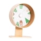 thumbnail image 3 of Rueda de ejercicio para hámster Rueda silenciosa de madera para hámster Ratón Jerbo Erizo S, 3 of 8