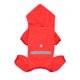 thumbnail image 1 of Mono impermeable ajustable para perro, chaqueta impermeable con tiras reflectantes seguras, rojo, L-abrigo de invierno para perro a prueba de nieve, Poncho con capucha, 1 of 5