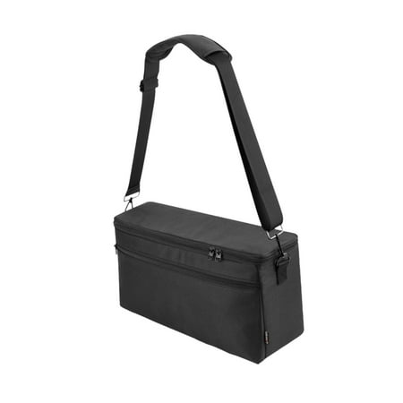 Speaker Shoulder Bag Organizer Lightweight Nylon Cloth Carry Case for Travel and Outdoor Use