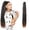 E, variant on Long Curly Braiding Hair - Red Ocean Wave Synthetic Crochet Hair, Deep Wave Braiding Hair for Black Women, Boho Box Braids, Knotless Braids, , Fashion Hair, Protective Style, 1 Pack