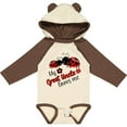 thumbnail image 3 of Inktastic My Great Uncle Loves Me with Cute Ladybugs Boys or Girls Long Sleeve Baby Bodysuit, 3 of 5