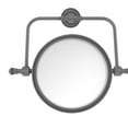 thumbnail image 1 of Retro Dot Collection Wall Mounted Swivel Make-Up Mirror 8 Inch Diameter with 2X Magnification - RDM-4/2X-GYM, 1 of 1