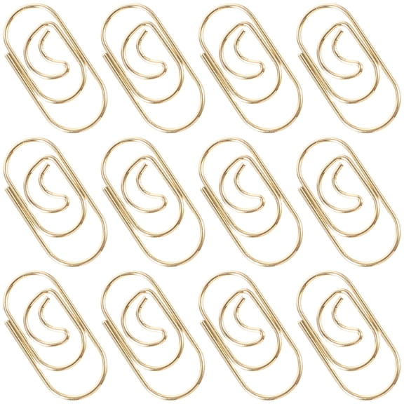 100 Pcs Mini Clips Binder Scrapbook Gifts Office Student