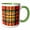 Green/White, variant on 3drose, Image of Macintosh Chieftain Clan Kilt Scottish Tartan Plaid Pattern, 11oz Magic Transforming Mug