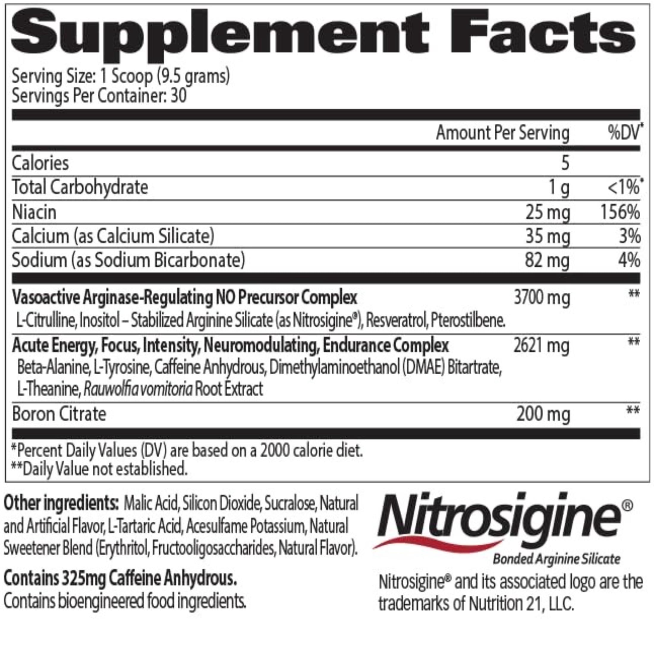 GAT SPORT Nitraflex Advanced Pre-Workout Powder, Increases Blood Flow, Boosts Strength and Energy, Improves Exercise Performance, Creatine-Free (Green Apple, 30 Servings)