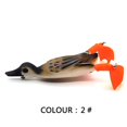 thumbnail image 1 of Señuelo De Pesca De Pato De 9,5 Cm Y 12G, Cebos De Simulación 3D De Agua Superior De Animales Artificiales Pequeños De Plástico, Gran Capacidad De Carga Con Hélice Vogacara OD015355-05, 1 of 6