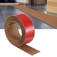 thumbnail image 1 of Tira de transición para el suelo autoadhesiva, 6.56FTx1.97Inch(2mx5cm) Tira de transición para suelos [Teak], 1 of 7