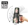 thumbnail image 3 of OBREWU Pioneer Flower Tumbler with Handle and Lid,Pioneer Flower 40oz Double Wall Vacuum Insulated Tumbler,Cups Gift for Women and Men, 3 of 7