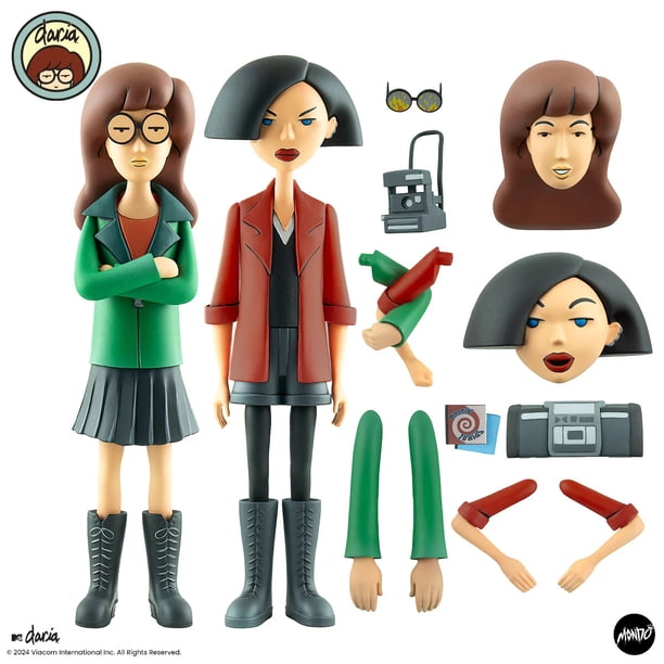 Daria & Jane Vinyl Figure Set - Standard Version Collectibles
