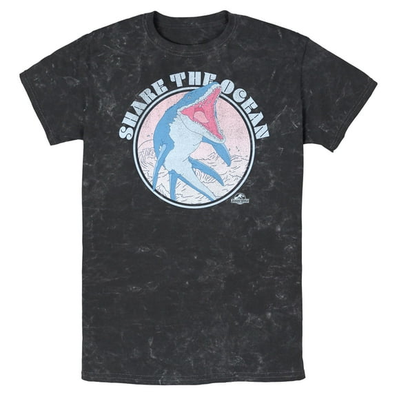 Mens Jurassic World Share The Ocean T Shirt