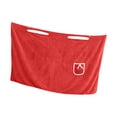 thumbnail image 3 of Toalla de ño para mujer, toalla de secado rápido para envoltura corporal de ño portátil de 135 * 80 cm para SPA Rojo, 3 of 8