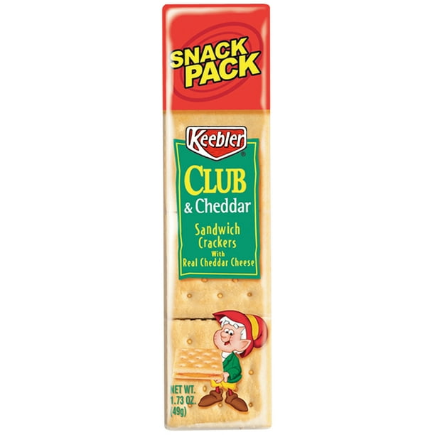 Keebler Klg Cracker Packs Club & Cheddar 1.8oz