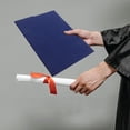 thumbnail image 4 of HEANUJJ Professional Award Certificate Folders Paper Blue 1Pack For Graduation, 4 of 6