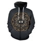 thumbnail image 1 of Sudadera con capucha y cremallera para hombre, estilo europeo y americano, con estampado 3D, de gran tamaño, unisex, divertida, informal, estilo hip hop., 1 of 6