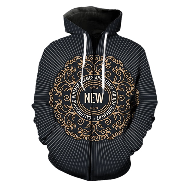 Sudadera con capucha y cremallera para hombre, estilo europeo y americano, con estampado 3D, de gran tamaño, unisex, divertida, informal, estilo hip hop.